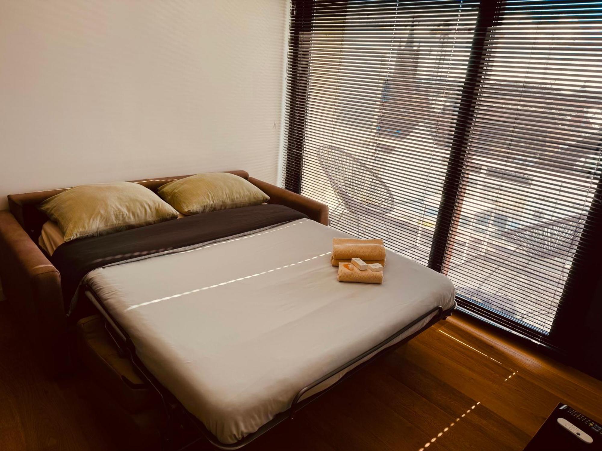 Studio Knokke-Heist Met Zetelbed Kültér fotó
